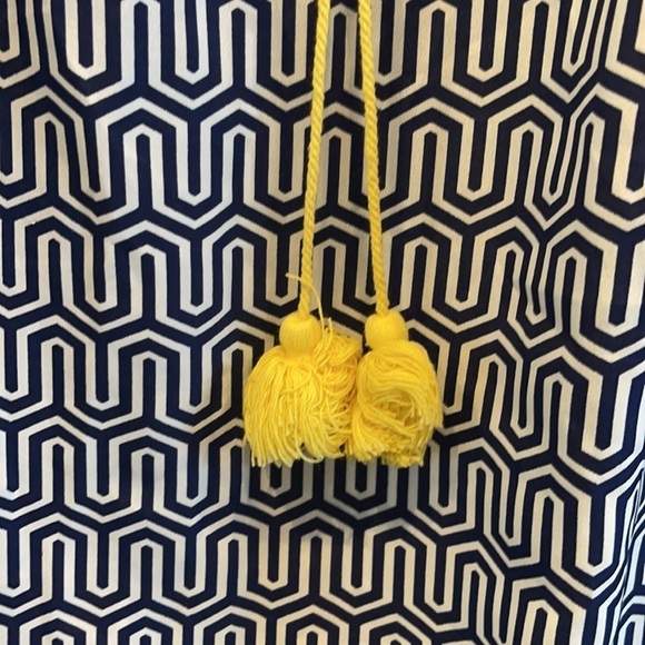 Mud Pie Geometric Strapless Cover Up Maxi Dress - Picture 3 of 7